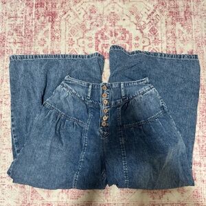 Free People Wide Leg Pants